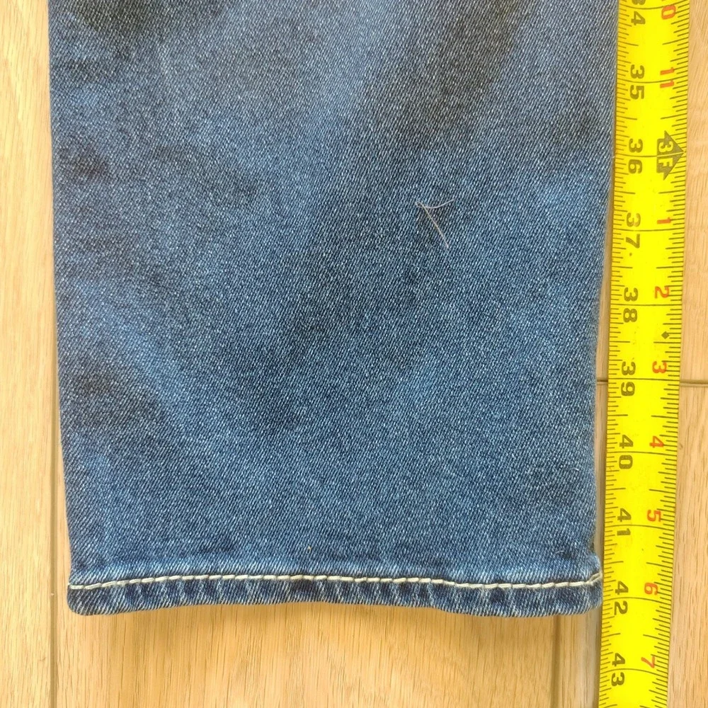 True Religion‎ Geno Big T Slim Mens Jeans 34 Medium Rustic Barn Wash 700600 NWT